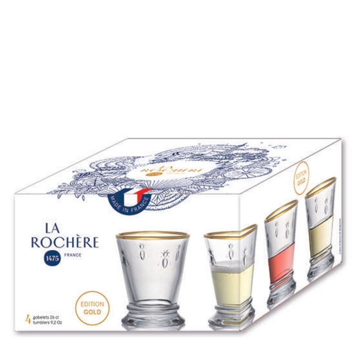 Limited Edition Gold Bee Tumblers Set-4