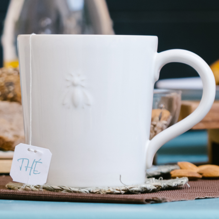 Bee Ceramic Coffee Mug Set-2