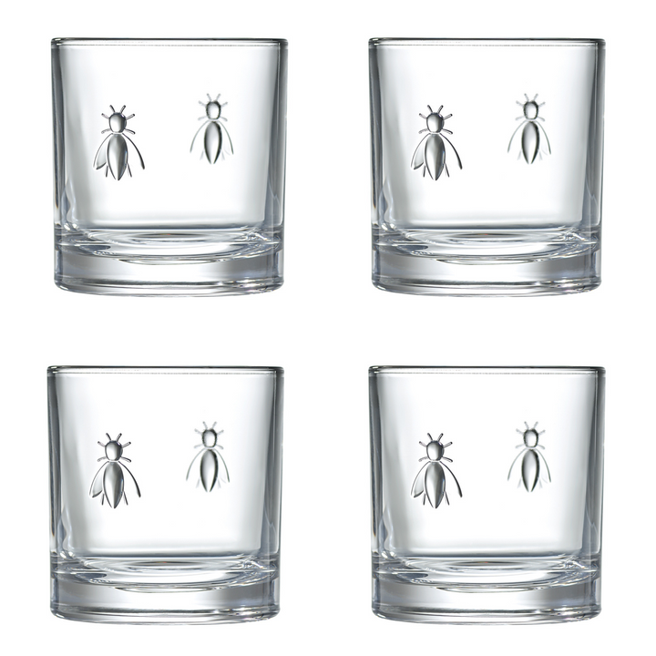 Bee Whiskey Glasses