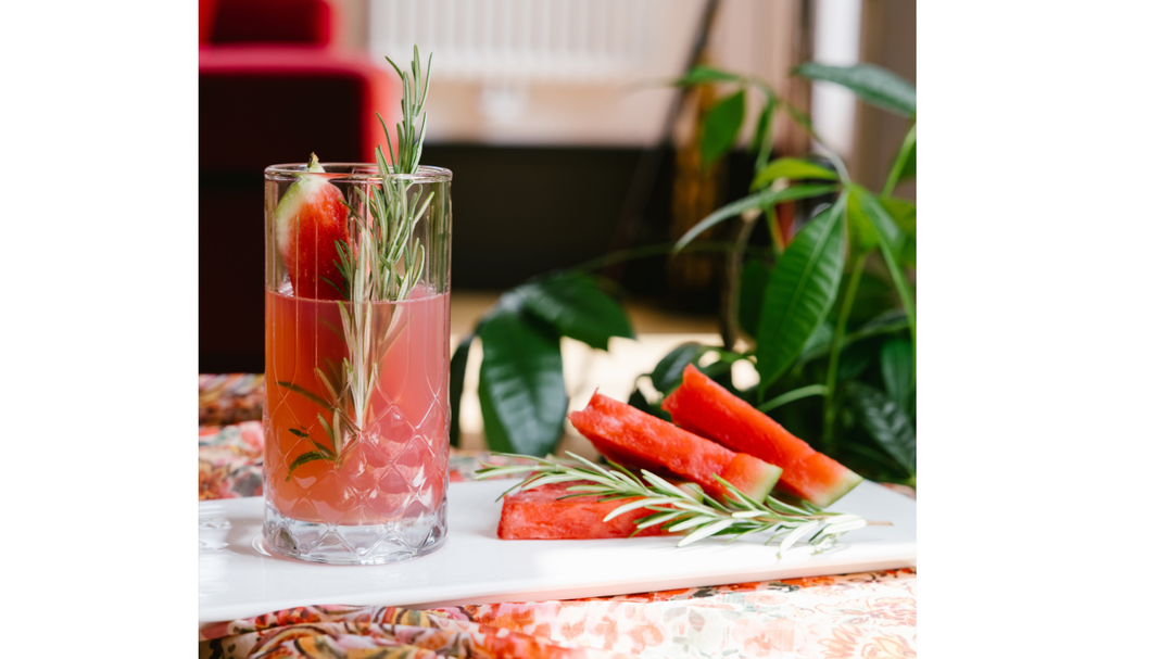 A Taste of Summer: Watermelon Cocktail in the Chicago Long Drink Glass