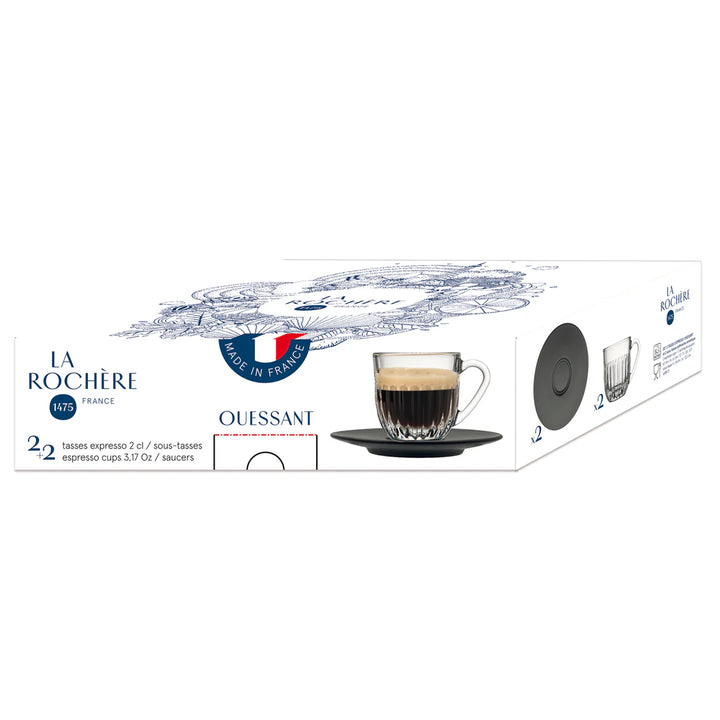 Ouessant Espresso Cup & Saucer Set